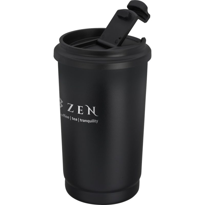 Custom EarthTrendz 14oz Recycled Stainless Steel Tumbler - 1