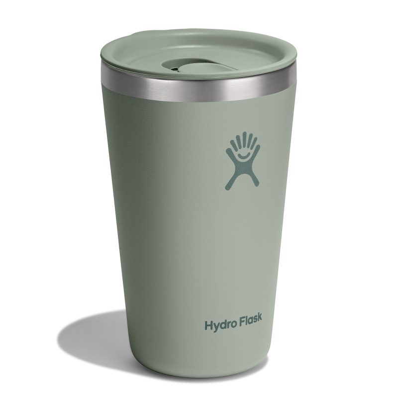 Custom Hydro Flask All Around Tumbler Press-In Lid 16 Oz. - Agave - 2