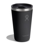 Custom Hydro Flask All Around Tumbler Press-In Lid 16 Oz. - Black - 2