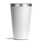 Custom Hydro Flask All Around Tumbler Press-In Lid 16 Oz. - White - 1