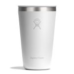 Custom Hydro Flask All Around Tumbler Press-In Lid 16 Oz. - White - 4
