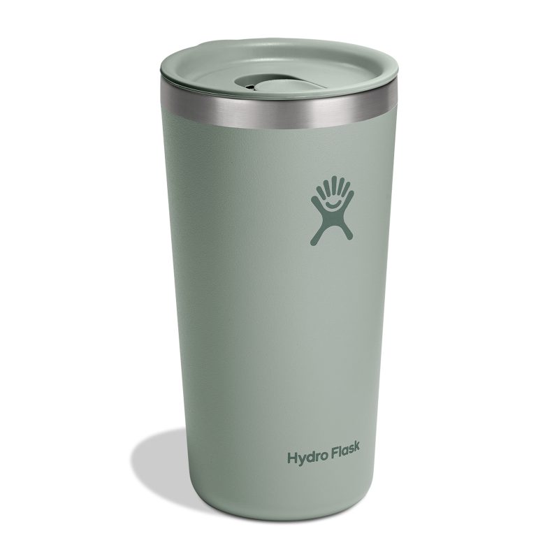 Custom Hydro Flask All Around Tumbler Press-In Lid 20 Oz. - Agave - 2