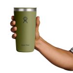 Custom Hydro Flask All Around Tumbler Press-In Lid 20 Oz. - Palmer Green - 3