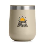 Custom Hydro Flask Ceramic Wine Tumbler 10 Oz. - Oat