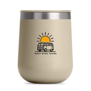 Custom Hydro Flask Ceramic Wine Tumbler 10 Oz. - Oat