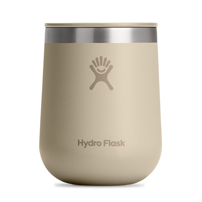 Custom Hydro Flask Ceramic Wine Tumbler 10 Oz. - Oat - 4