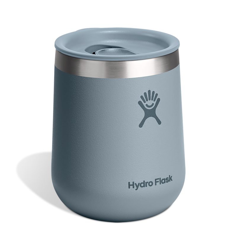Custom Hydro Flask Ceramic Wine Tumbler 10 Oz. - Shale Gray - 2