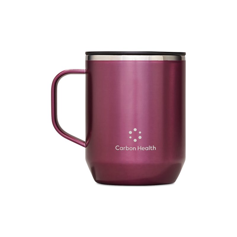 Custom Hydro Flask Lightweight Mug 12 Oz. - Garnet Red