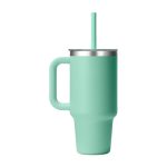 Custom Hydro Flask Travel Tumbler Clear Lid 32 Oz. - Mermaid Green - 1