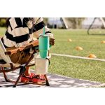 Custom Hydro Flask Travel Tumbler Clear Lid 32 Oz. - Mermaid Green - 7