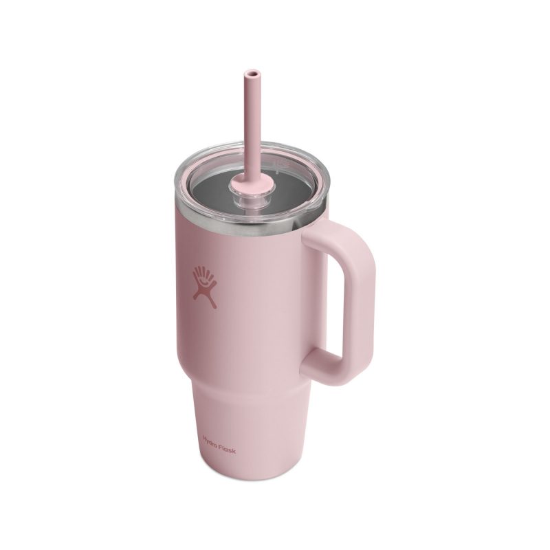 Custom Hydro Flask Travel Tumbler Clear Lid 32 Oz. - Trillium - 3