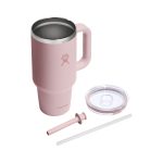 Custom Hydro Flask Travel Tumbler Clear Lid 32 Oz. - Trillium - 4