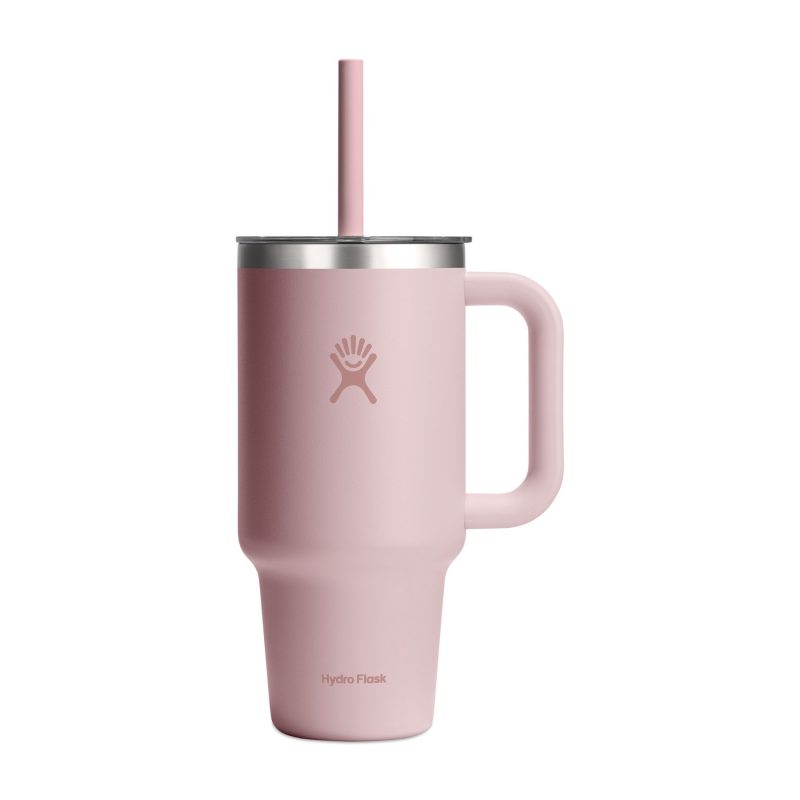 Custom Hydro Flask Travel Tumbler Clear Lid 32 Oz. - Trillium - 6