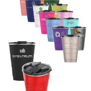 Custom Pirani 16oz Insulated Stackable Tumbler 2.0