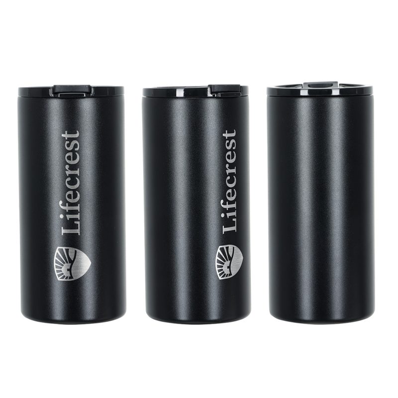 Custom SENSO® Bowie 12 oz Eco-Friendly Vacuum Tumbler & Slim Can Cooler - 2