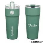 Custom Splitflask? Two-Sided Tumbler - 30oz - 4