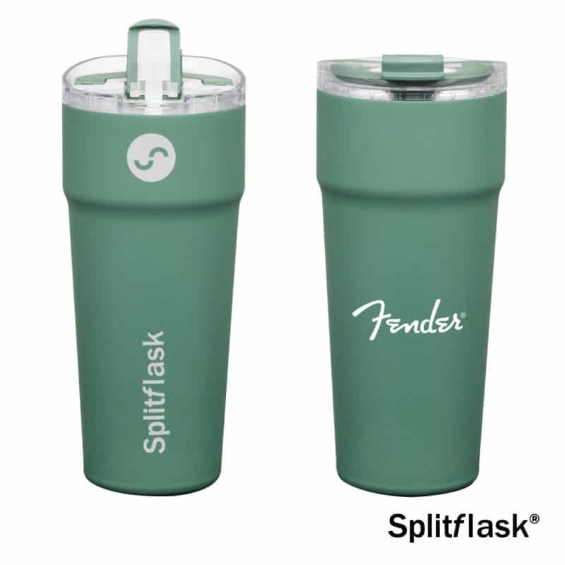 Custom Splitflask? Two-Sided Tumbler - 30oz - 4