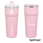 Custom Splitflask? Two-Sided Tumbler - 30oz - 9