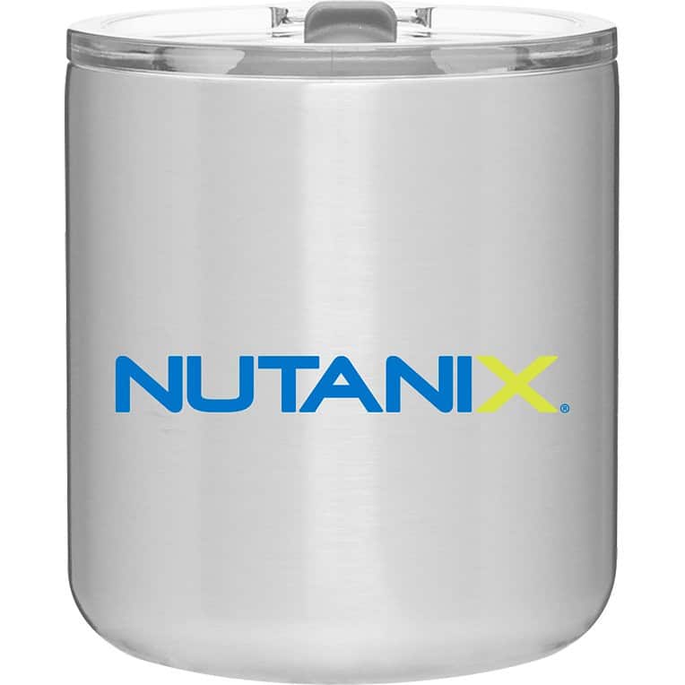 Custom 12 oz Spark Copper Insulated Double-Wall Travel Tumbler