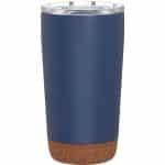 Custom 16 oz Austin Matte Copper Insulated Cork Base Travel Tumbler - 1