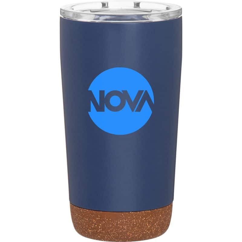 Custom 16 oz Austin Matte Copper Insulated Cork Base Travel Tumbler