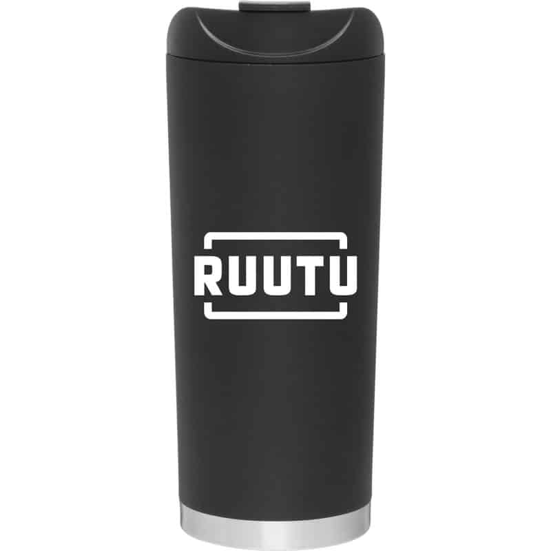 Custom 16 oz Cayman Matte Copper Insulated Double-Wall Travel Tumbler