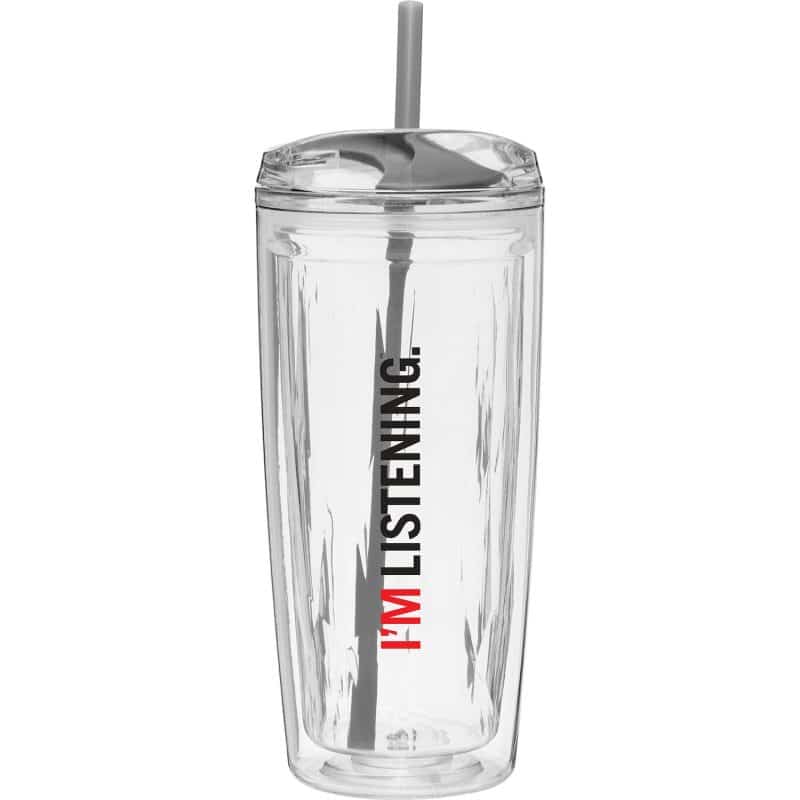 Custom 16 oz Geo Travel Tumbler