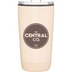 Custom 16 oz Plano Two-Tone Double-Wall Travel Tumbler