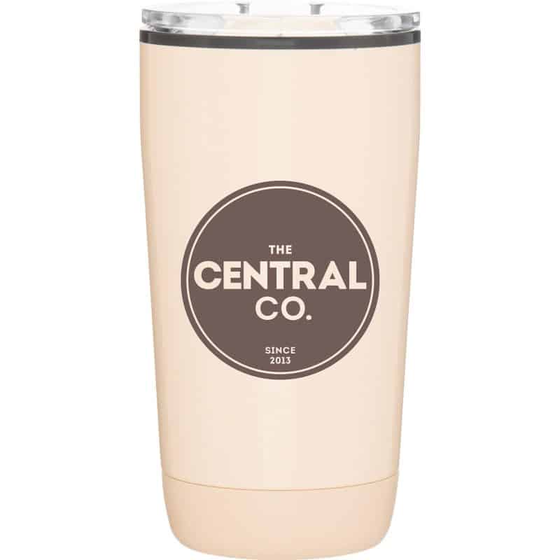Custom 16 oz Plano Two-Tone Double-Wall Travel Tumbler