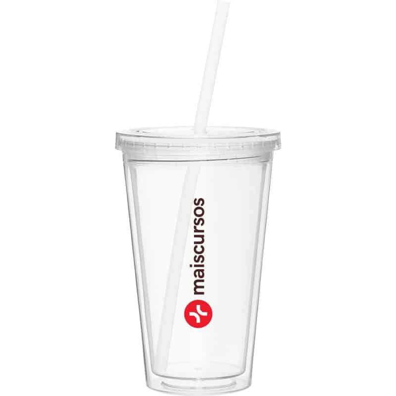 Custom 16 oz Spirit Double-Wall Travel Tumbler