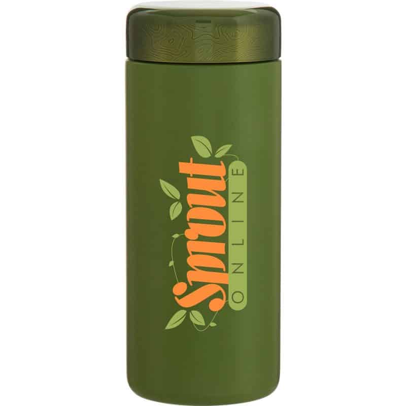 Custom 16.9 oz h2go Aerial Copper Insulated Travel Tumbler