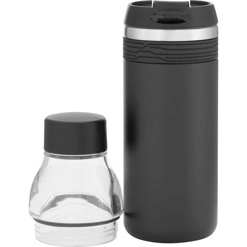 Custom 16.9 oz h2go Orion Travel Tumbler Copper Insulated Double-Wall Water Bottle - 1