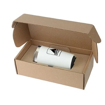 Custom 20 Oz. Everest Powder Coated Stainless Steel Tumbler with Gift Box - 2