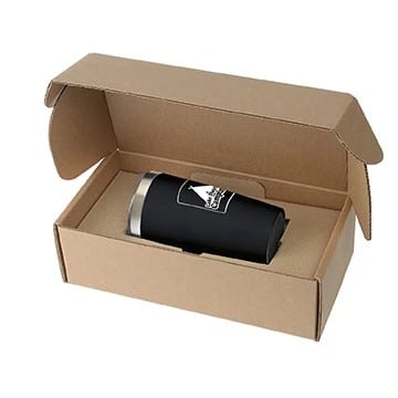 Custom 20 Oz. Everest Powder Coated Stainless Steel Tumbler with Gift Box