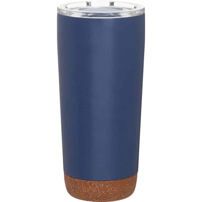 Custom 20 oz Austin Matte Copper Insulated Cork Base Travel Tumbler - 1