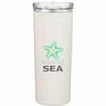 Custom 20.9 oz Petal Matte Copper Insulated Double-Wall Travel Tumbler