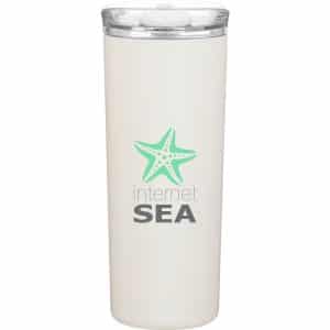 Custom 20.9 oz Petal Matte Copper Insulated Double-Wall Travel Tumbler