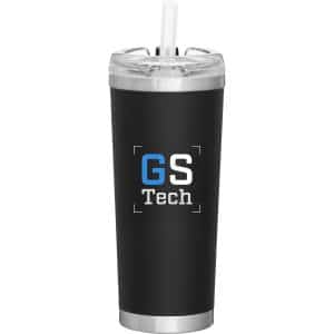 Custom 24 oz Brooklyn Matte Copper Insulated Double-Wall Travel Tumbler
