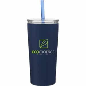 Custom 24 oz h2go Reef Copper Insulated Travel Tumbler