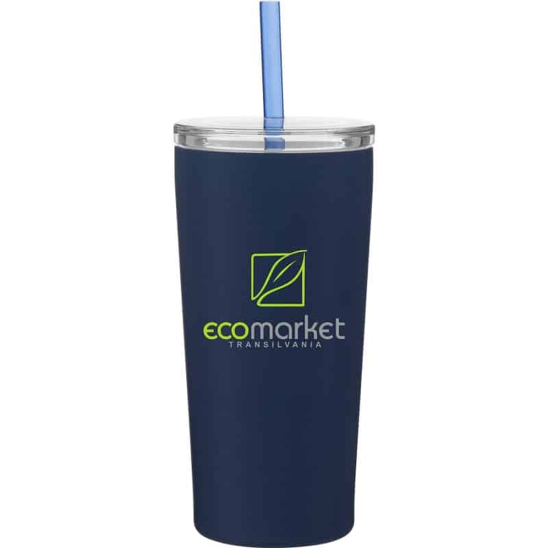 Custom 24 oz h2go Reef Copper Insulated Travel Tumbler