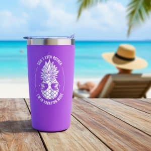 Custom Adventure Brite Stainless Tumbler 20 Oz | Qty 1
