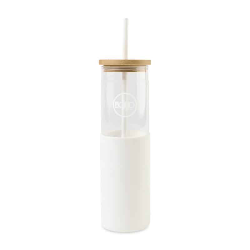 Custom Aviana Journey Tritan Tumbler with Straw - 20 Oz - White