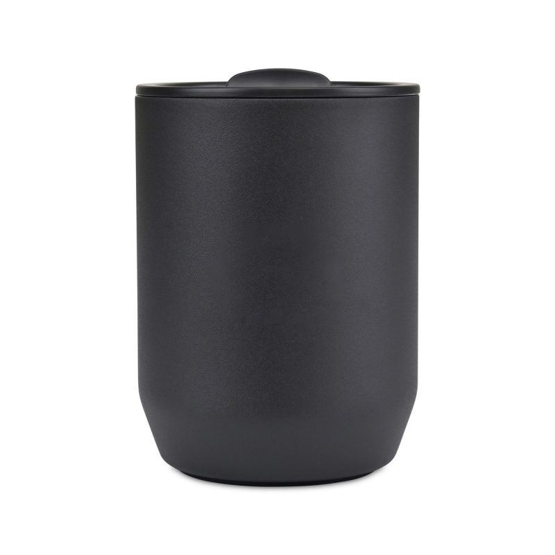 Custom Aviana Rowan Recycled Stainless Steel Wine Tumbler - 15 Oz. - Black - 1