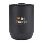 Custom Aviana Rowan Recycled Stainless Steel Wine Tumbler - 15 Oz. - Black