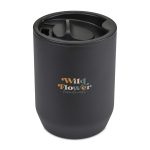 Custom Aviana Rowan Recycled Stainless Steel Wine Tumbler - 15 Oz. - Black - 3