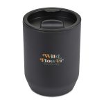 Custom Aviana Rowan Recycled Stainless Steel Wine Tumbler - 15 Oz. - Black - 4