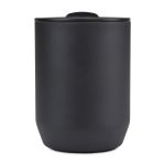 Custom Aviana Rowan Recycled Stainless Steel Wine Tumbler - 15 Oz. - Black - 5