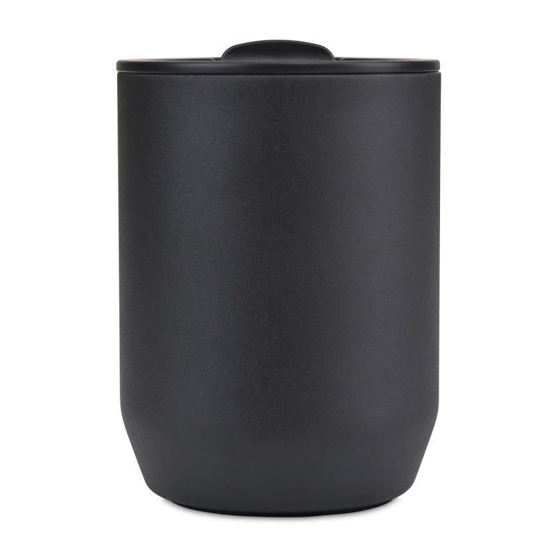 Custom Aviana Rowan Recycled Stainless Steel Wine Tumbler - 15 Oz. - Black - 5