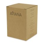 Custom Aviana Rowan Recycled Stainless Steel Wine Tumbler - 15 Oz. - Black - 6