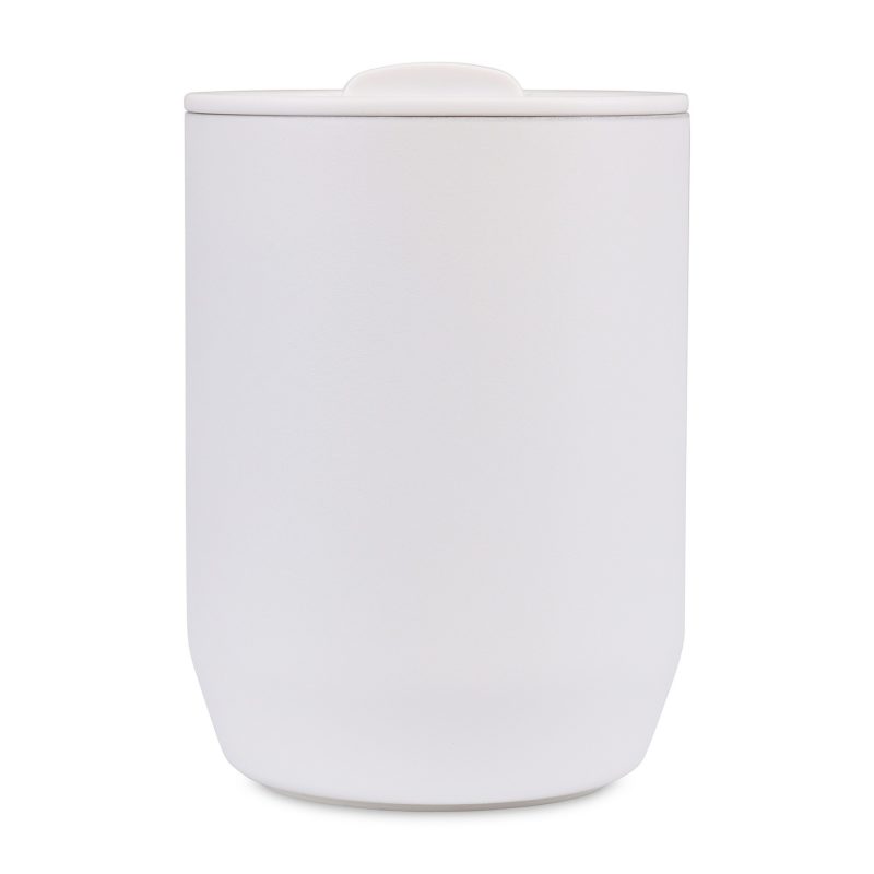 Custom Aviana Rowan Recycled Stainless Steel Wine Tumbler - 15 Oz. - Marshmallow - 2